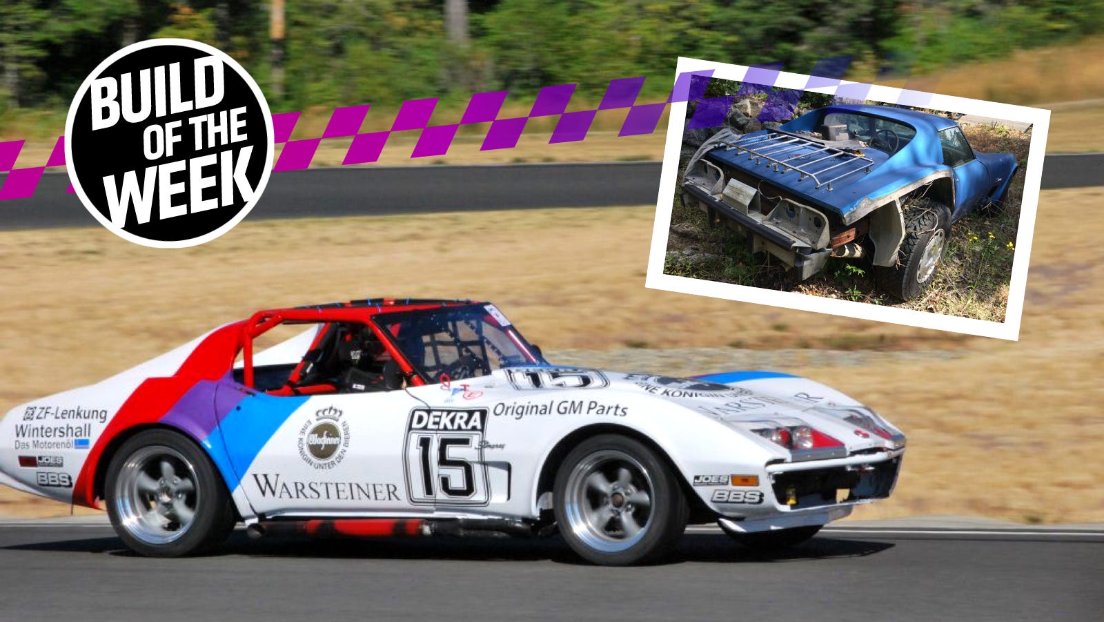 This Lifted Corvette Became A Bmw Powered Race Car For Way