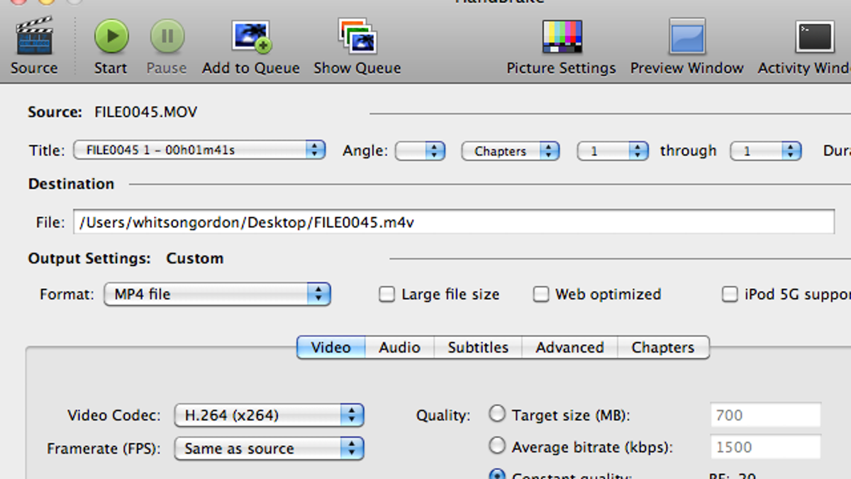 older versions of handbrake for mac