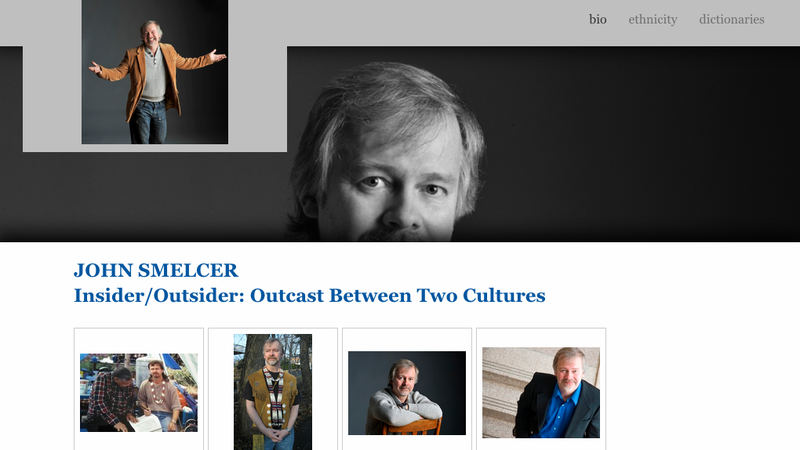 Screengrab from http://www.johnsmelcer.com/bio/