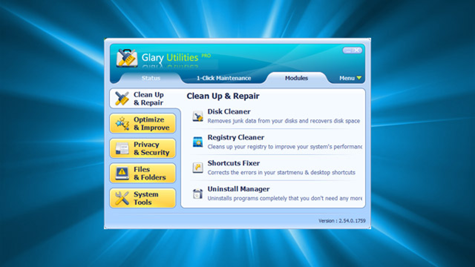 instal the new version for windows Glary Utilities Pro 5.208.0.237