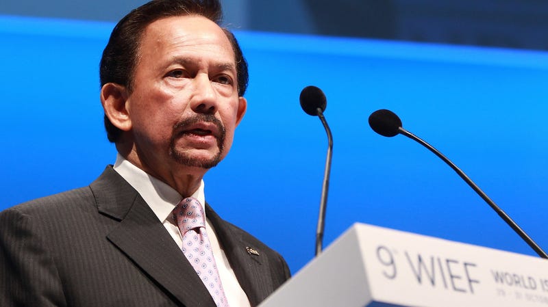 Sultan Hassanal Bolkiah in 2013
