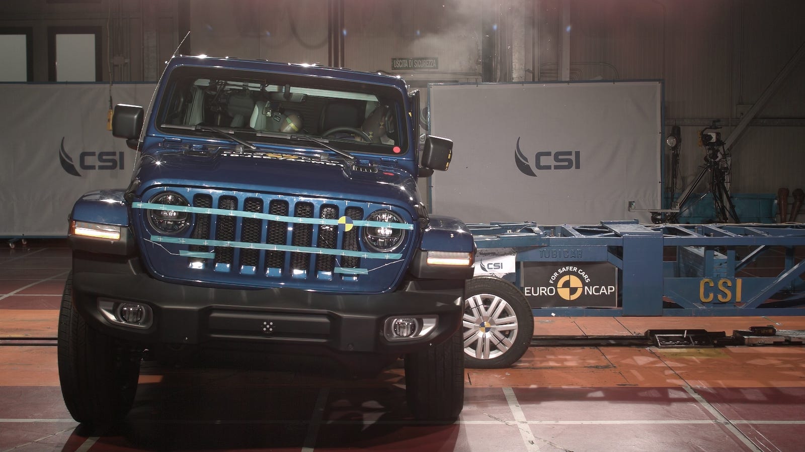 The 2018 Jeep Wrangler Bombed Parts of Europe's Car Safety Performance Test