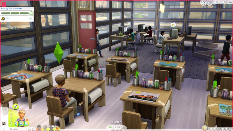 Kết quả hình ảnh cho the sims 4 school