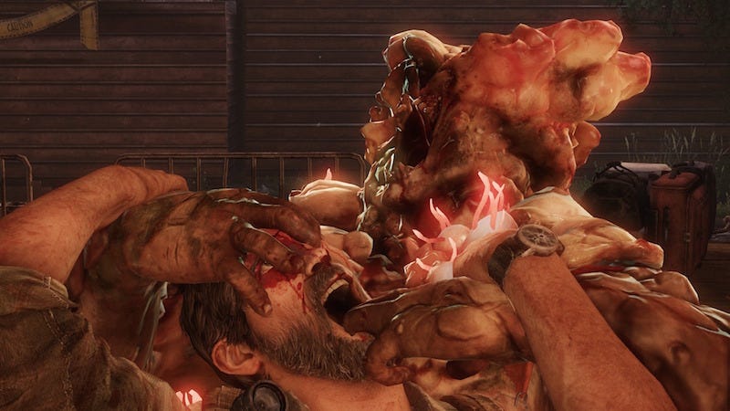 Image result for the last of us bloater death