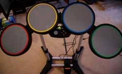 Illustration for article titled Two Videos of Rock Band Drums Working on PC, Xbox 360 and PS3 (Verdict: PS3 Is Cakewalk)