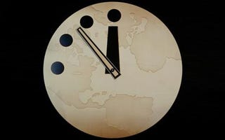 Illustration for article titled Armageddon Slightly Delayed, Say Keepers of the Doomsday Clock