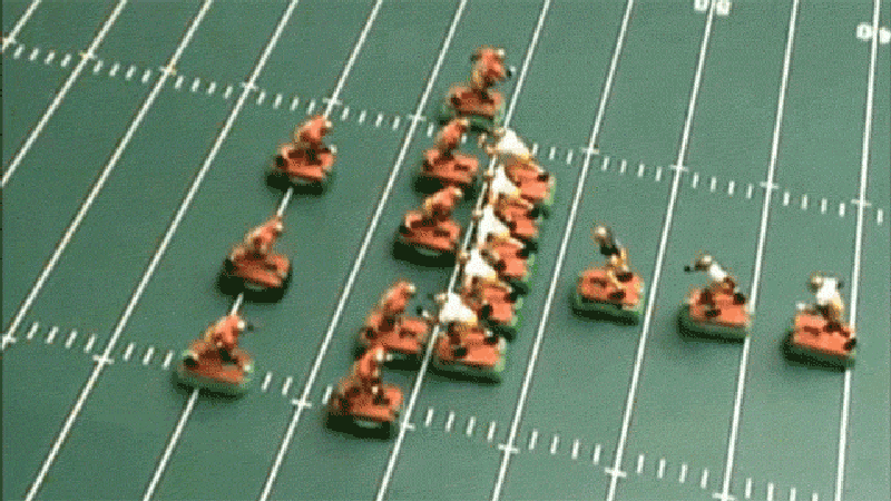 Image result for old electric football game gif