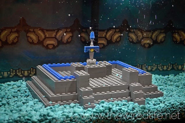 Watch A Super Mario Bros. Aquarium Get Built From Scratch