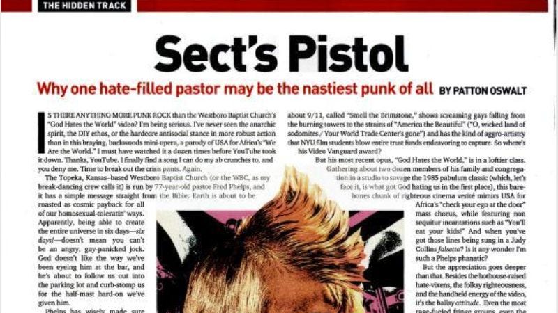 Illustration for article titled Read This: Here’s Patton Oswalt's 2007 takedown of the late Fred Phelps