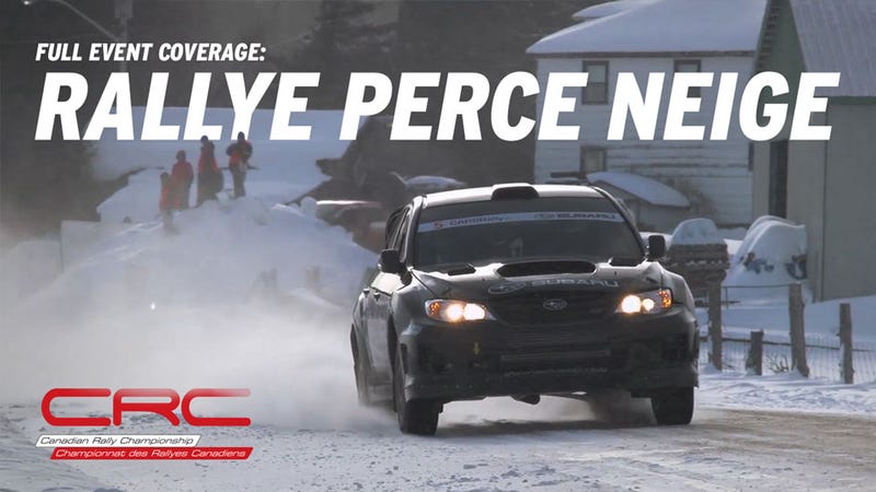 Illustration for article titled Rally Perce Neige: Full Broadcast Coverage