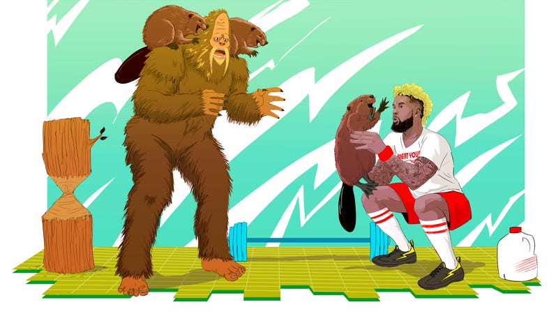 Illustration for article titled Odell Beckham Crushed This Leg Workout. Can You?