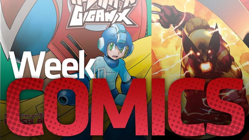 Illustration for article titled Mega Man vs. Wolverine vs. Spider-Man vs. Batman