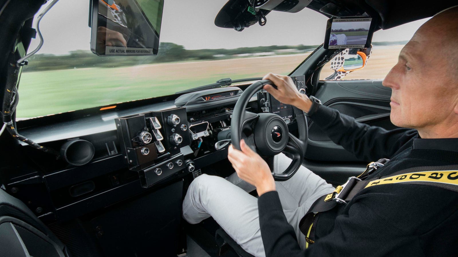 Mclaren S Using A 720s To Test The Three Seater Layout Of
