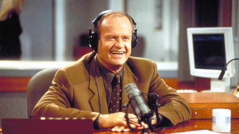 Illustration for article titled Let us speculate wildly about the 6 Frasier reboot ideas Kelsey Grammer is reportedly considering
