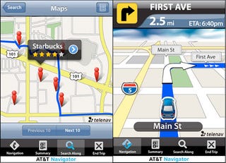 Illustration for article titled AT&T Wants You to Pay $10 a Month for Their iPhone GPS Navigator