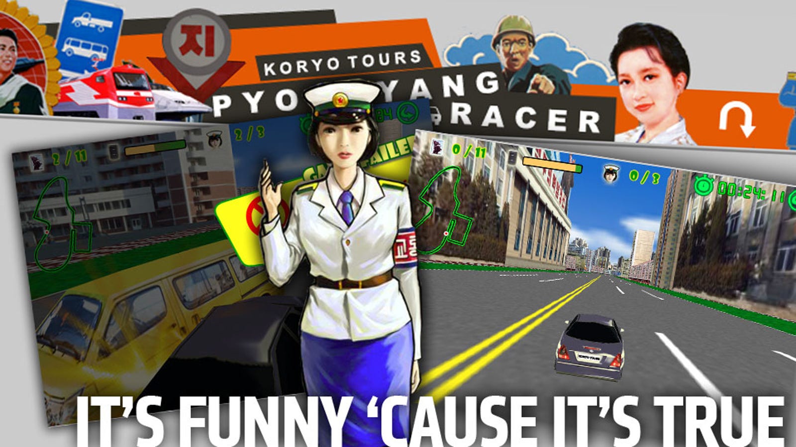 The First North Korean Racing Game Is A Perfect Metaphor For Their Society