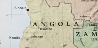 A map of Angola (Thinkstock)