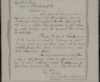 Letter from Frank Nowlin, 1867 (Freedmen’s Bureau)