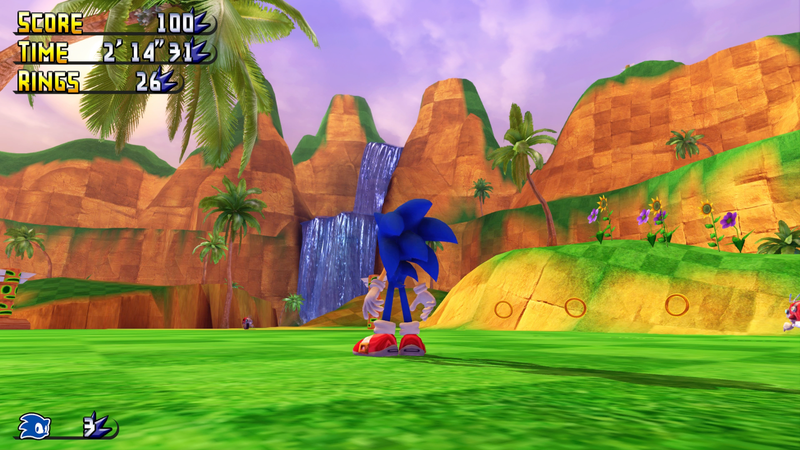 sonic fan games sonic 2 rutern of shadow