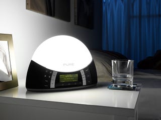Illustration for article titled Pure Combines SAD Light With a Digital Radio for Edward Cullen-Free "Twilight" Lamp