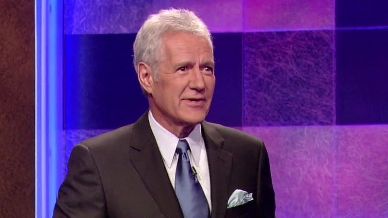 Illustration for article titled ‘Let’s See You Answer These’ Snickers Alex Trebek As He Unveils Invasive Categories About James Holzhauer’s Personal Life