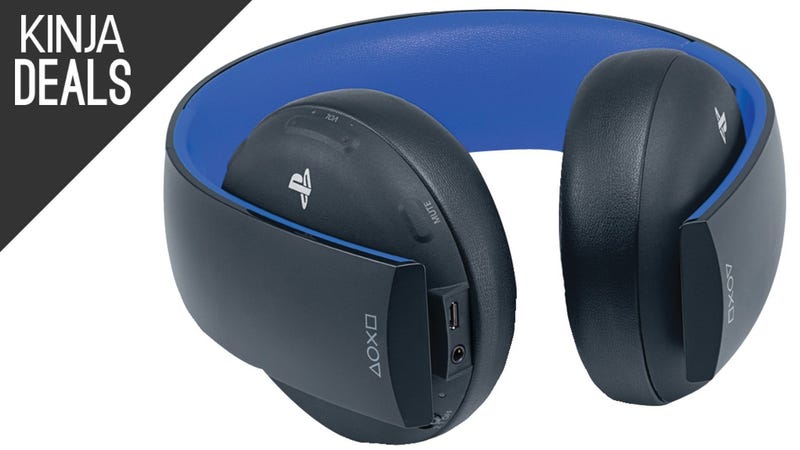 Illustration for article titled Sony's Gold Wireless Headset is Down to an All-Time Low $55