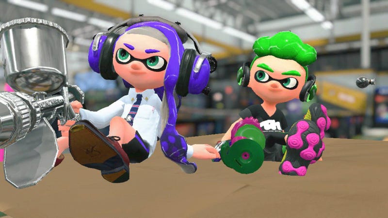 Getting A 'Haircut' In Splatoon 2 Seems Like It Would Hurt