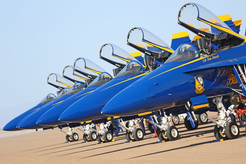 Navy Eyes Transitioning The Blue Angels To F/A-18E/F Super Hornets