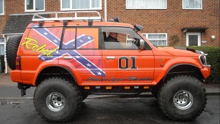 Illustration for article titled The most redneck car in all of Britain