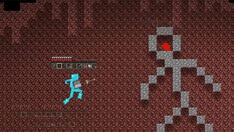 Minecraft Characters Invade Fantastic Stickman Animation