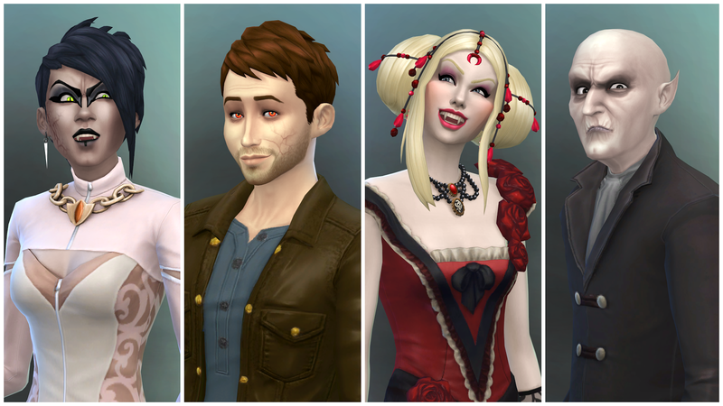 Αποτέλεσμα εικόνας για the sims 4 vampires