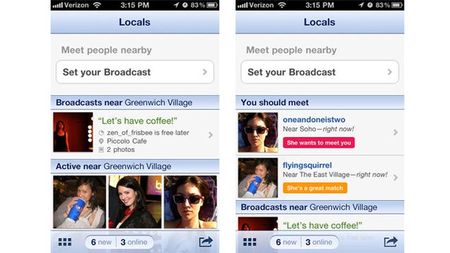 proximity dating for android