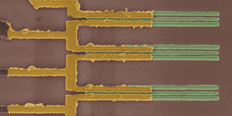 Illustration for article titled IBM Is Shrinking Transistors With Rows of Tiny Carbon Nanotubes