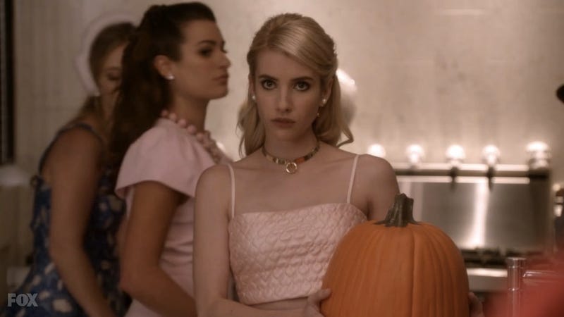 Illustration for article titled Scream Queens Heralds the Coming of "Chanel-O-Ween" By Driving a Cleaver Into Your Skull