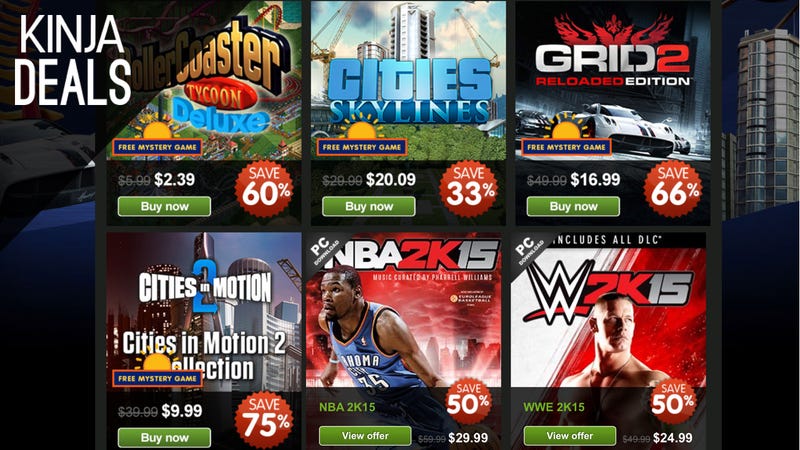 Illustration for article titled Green Man Gaming's Summer Sale Features Simulations, Sports, and More