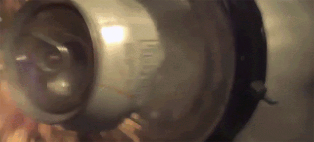 Watch Electromagnets Explosively Shred a Soda Can in Half