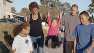 Screenshot from Honey Maid’s “This Is Wholesome” ad YouTube