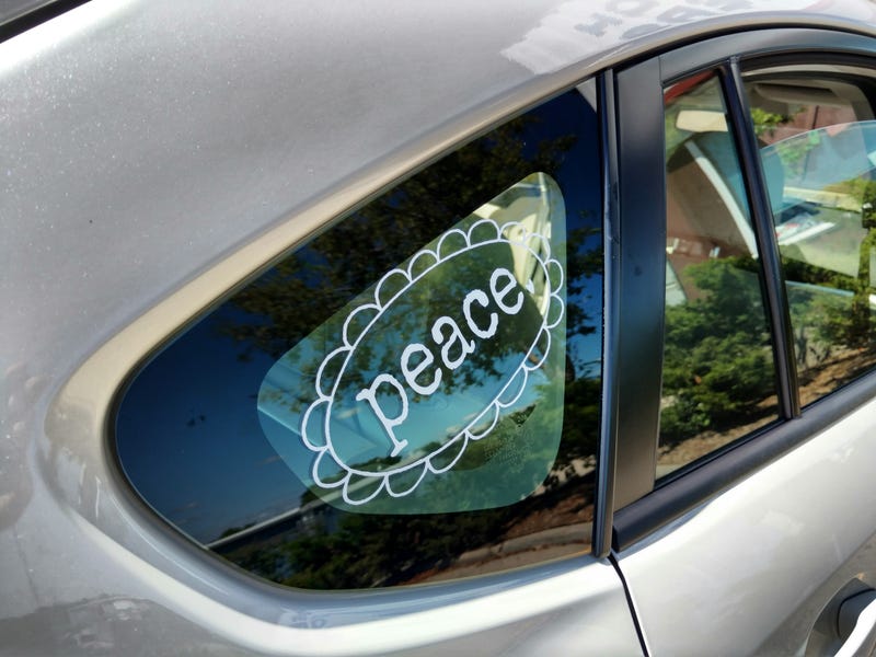 Illustration for article titled Made my wife's Subaru a little bit more of a stereotypical Subaru