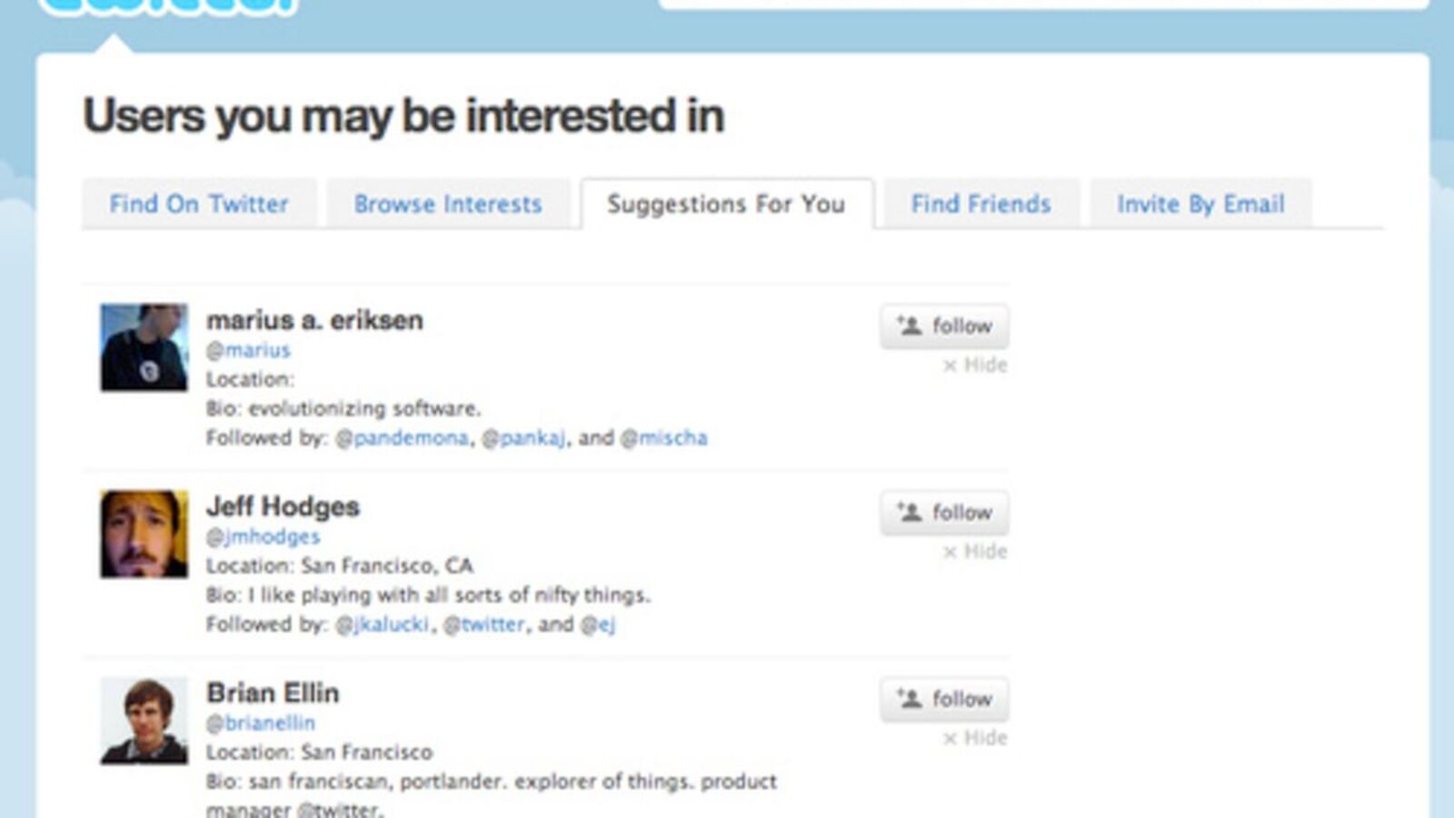 Twitter Will Now Suggest People You Might Be Interested In Stalking