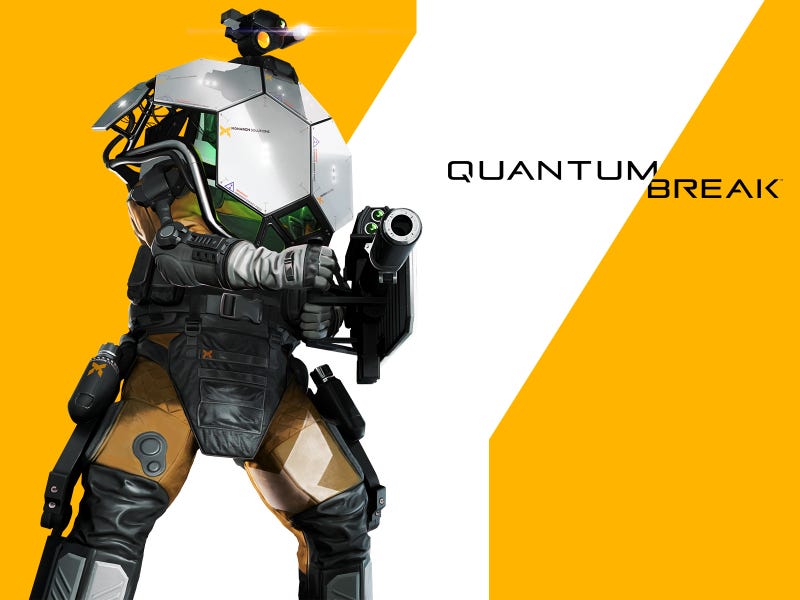 Illustration for article titled Quantum Break Armored Trooper Wallpaper