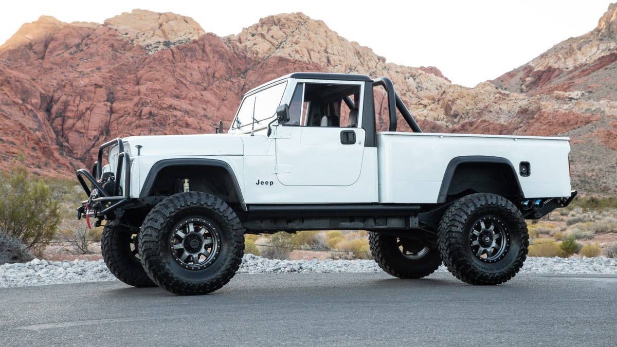 The Jeep Cj 10 Is The Ugliest Jeep Truck Ever But This One Is Glorious