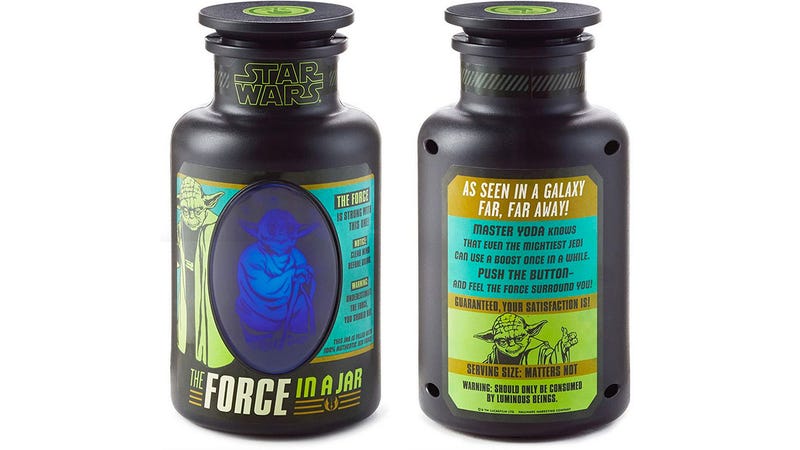 Illustration for article titled Always Wanted to Be a Jedi? You Can Now Buy the Force in a Jar