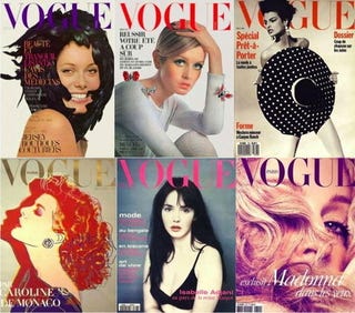 Illustration for article titled Check Out All The Old French Vogue Covers