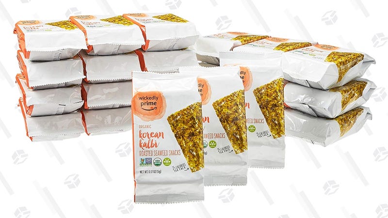 Wickedly Prime Korean Kalbi Seaweed Snacks 24 Packs | $11 | Amazon | Clip the 30% coupon