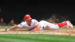 Mike Trout Is Running Again