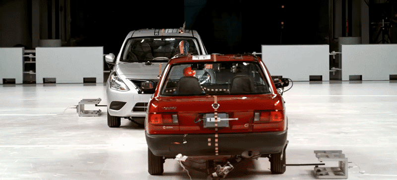 Horrifying Crash Test Against A Modern Car Shows Why Mexico's Nissan Tsuru Is No More Lizxp0m8d8y5rhfrjj7u