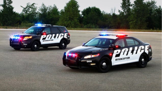 Ford fleet police interceptor