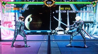 Illustration for article titled Metal Gear Solid? In *My* Soulcalibur IV?
