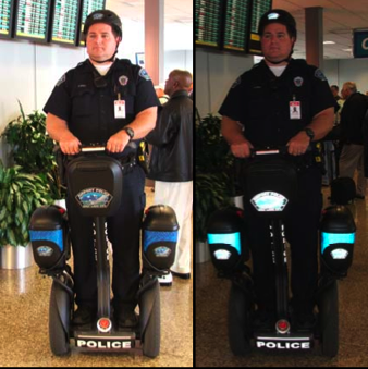 Illustration for article titled Street Smart Police Unit Segway