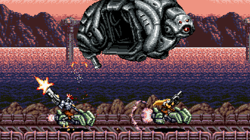 Illustration for article titled Blazing Chrome Is A Fine Love Letter To 16-Bit Contra